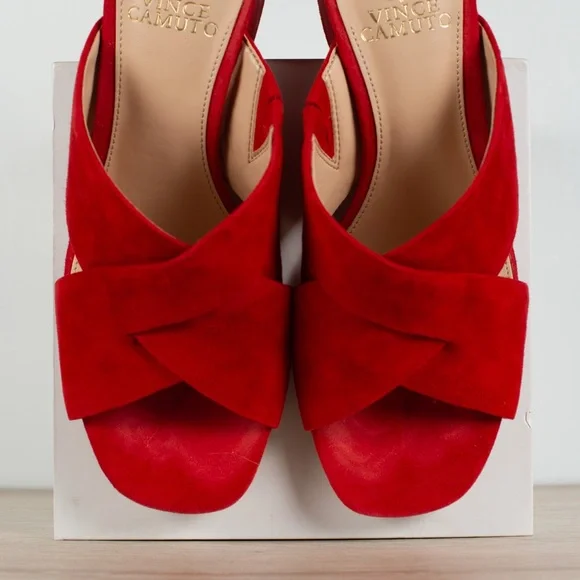 Vince Camuto Stania Suede Sandals - Picture 5 of 16